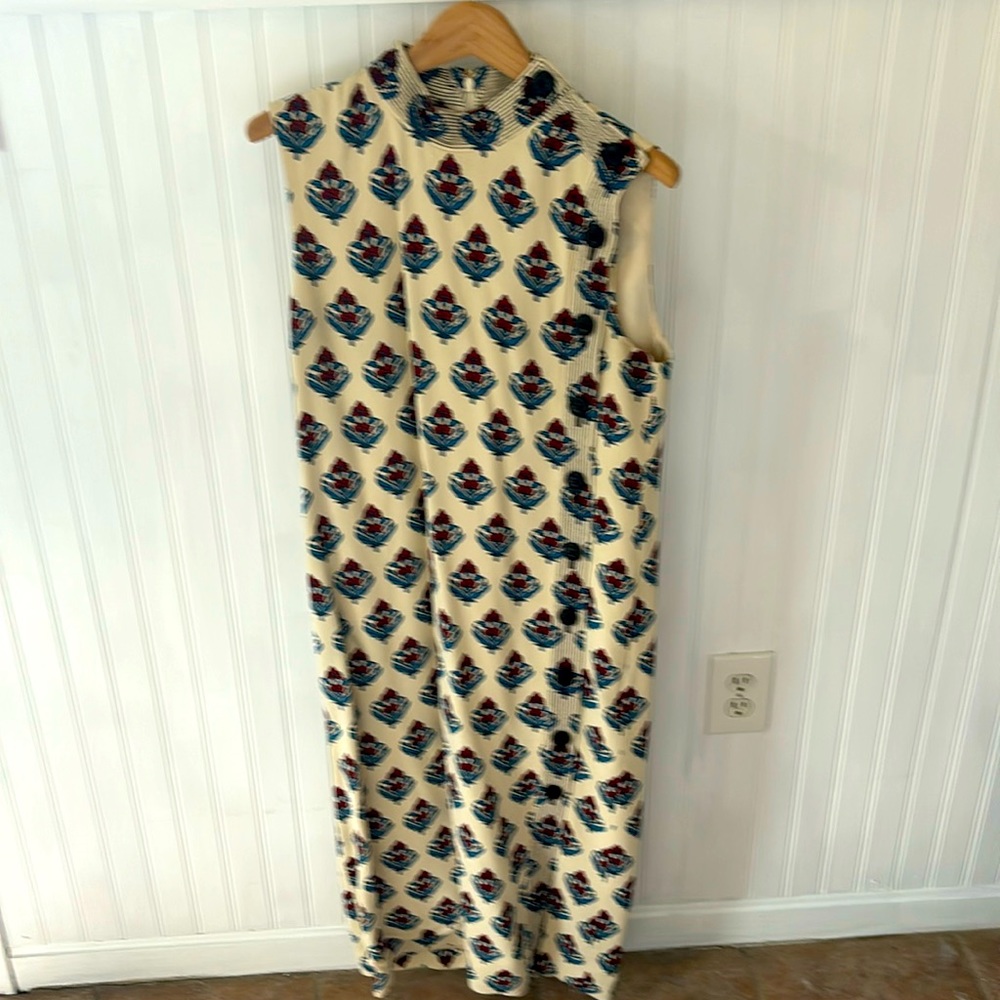 Tory Burch Sleeveless Printed Dress